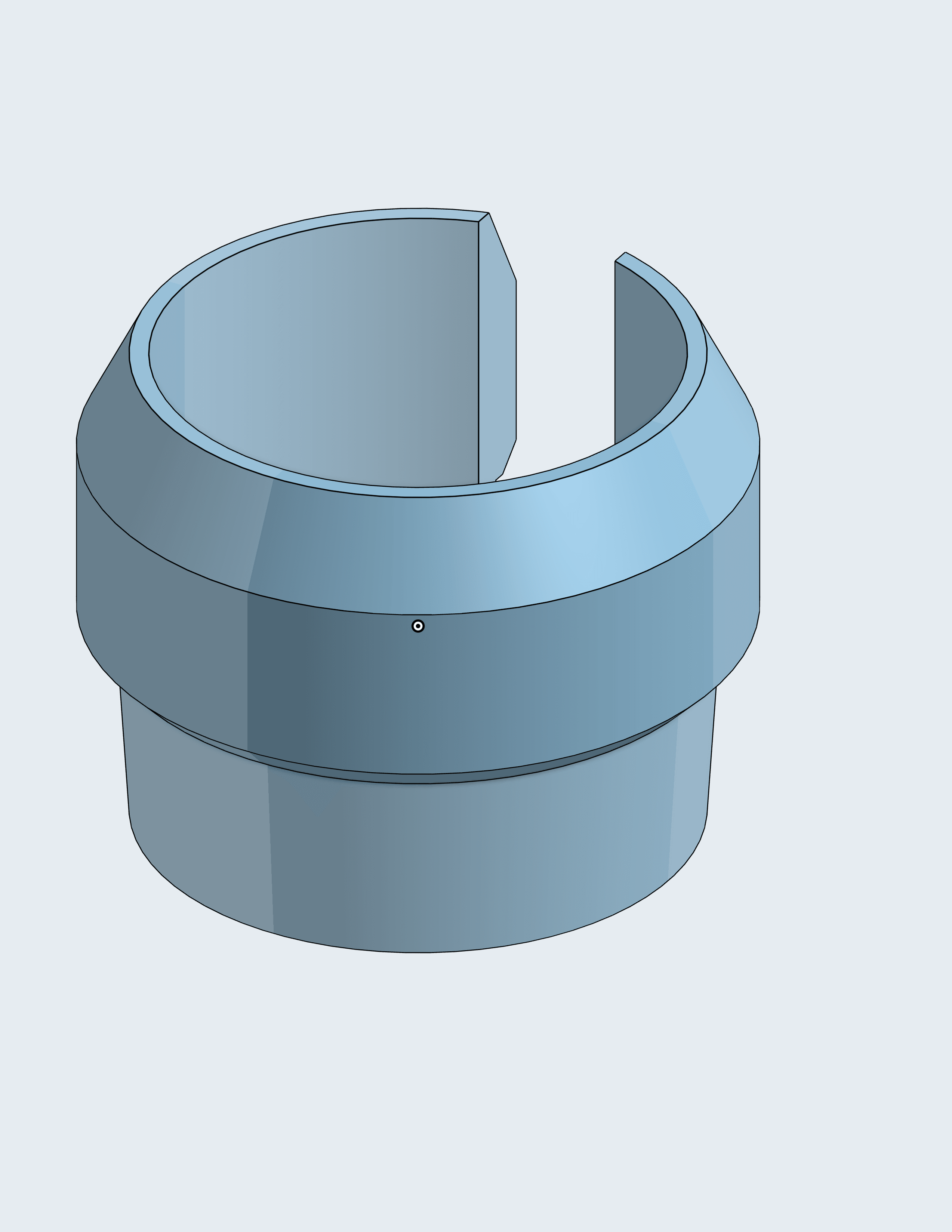 Bushing for Whaler-Style Stern Light 3d model