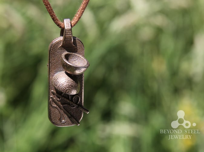 Diabolo Pendant 3d model