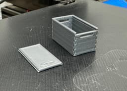 Mini Sliding Top Crate 3d model