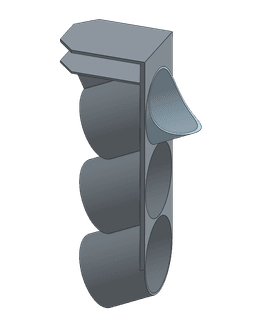 Shelf Can Holder 3d model