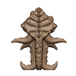 Cube Demon 32mm Dark Fantasy Tabletop Miniature 3d model