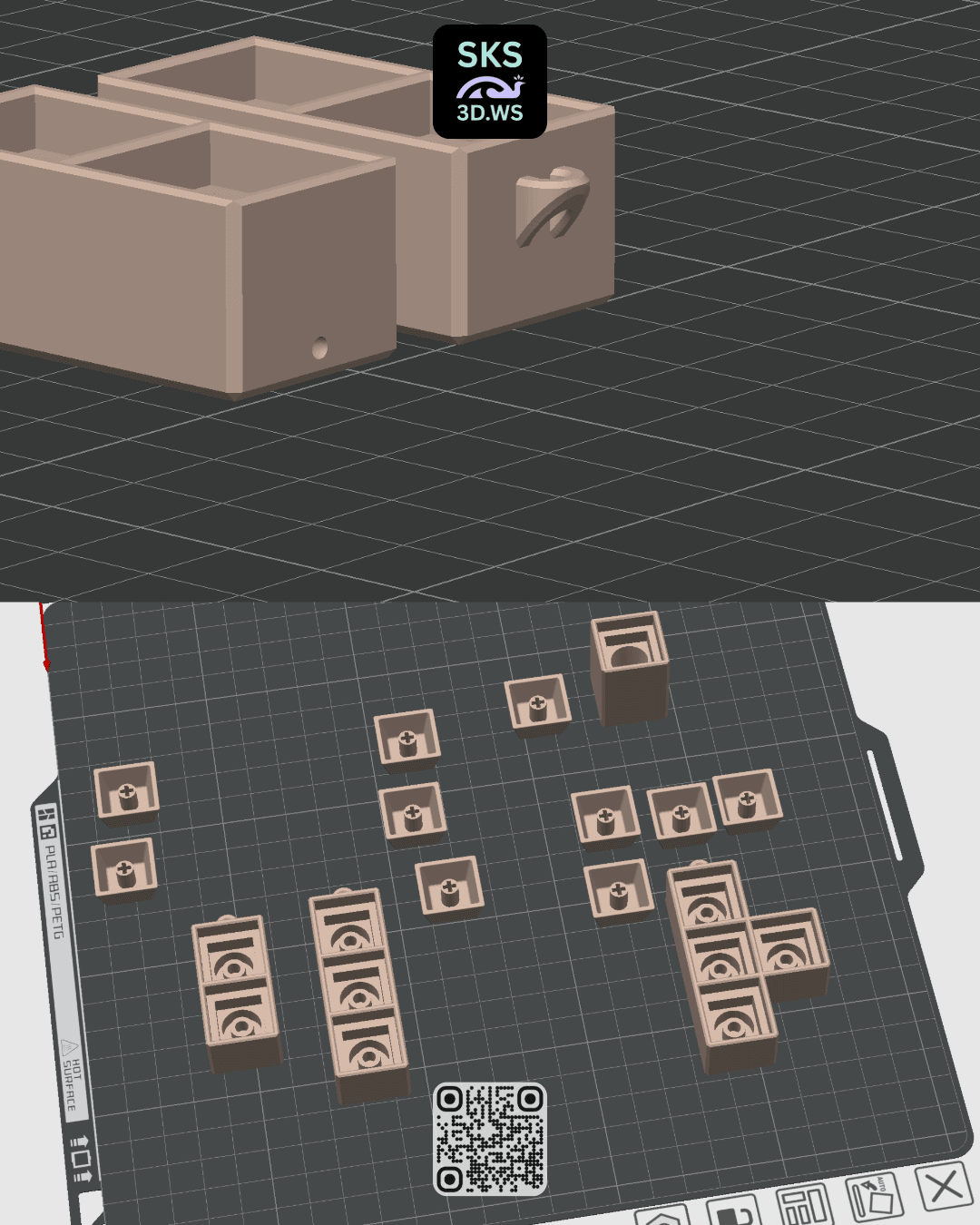 Mechanical Keycap Clicker Collection Free Model 3d model