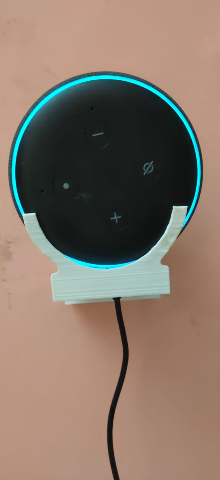 echo_3.stl - wall mounted echo 3 - 3d model