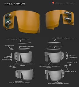 Boba Fett full body armor 3d model