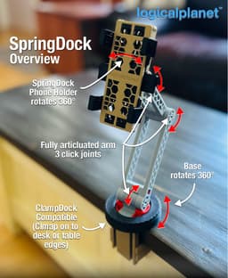 SpringDock: Phone Edition 3d model