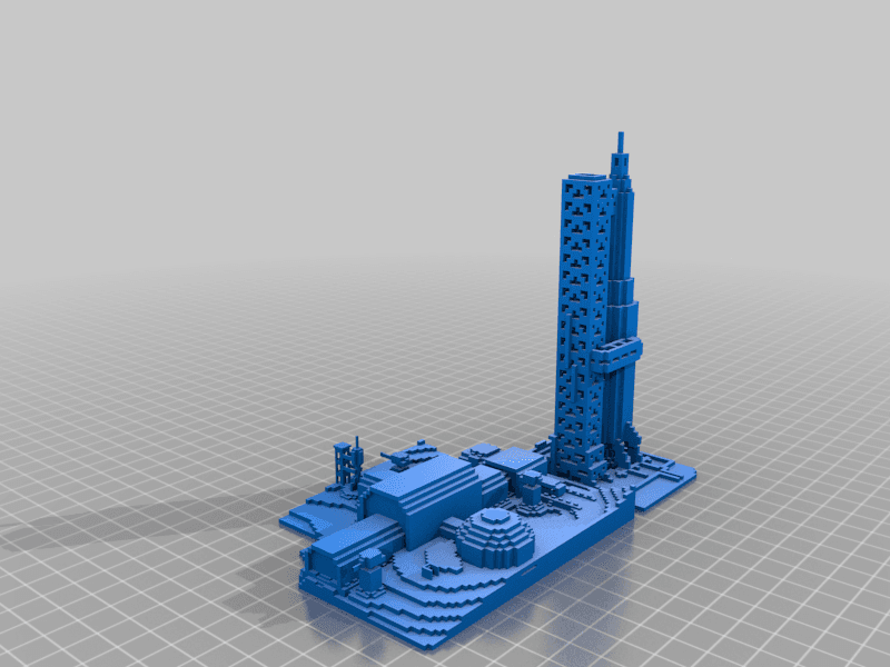 Minecraft Moon 3d model