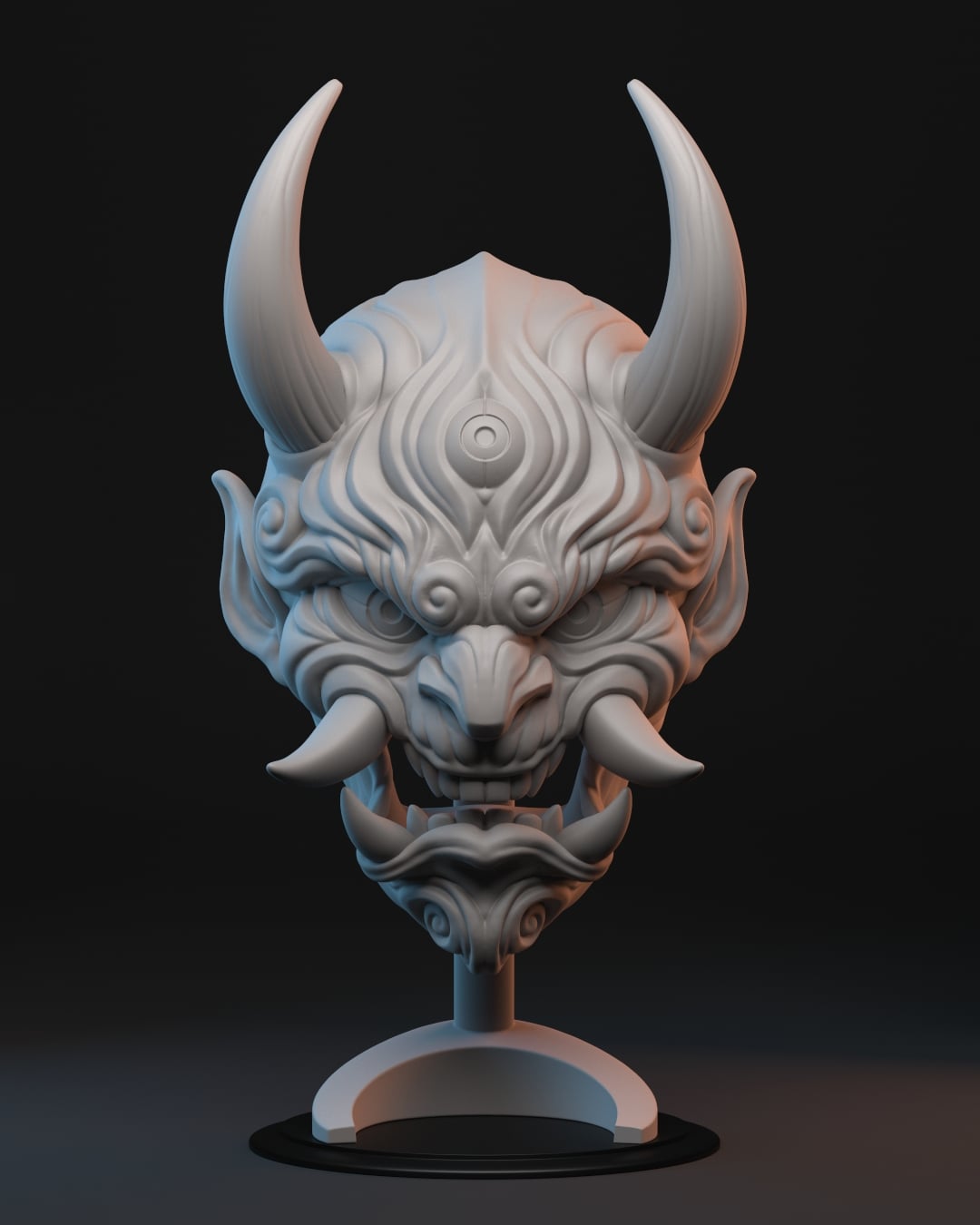 Oni Mask 3d model