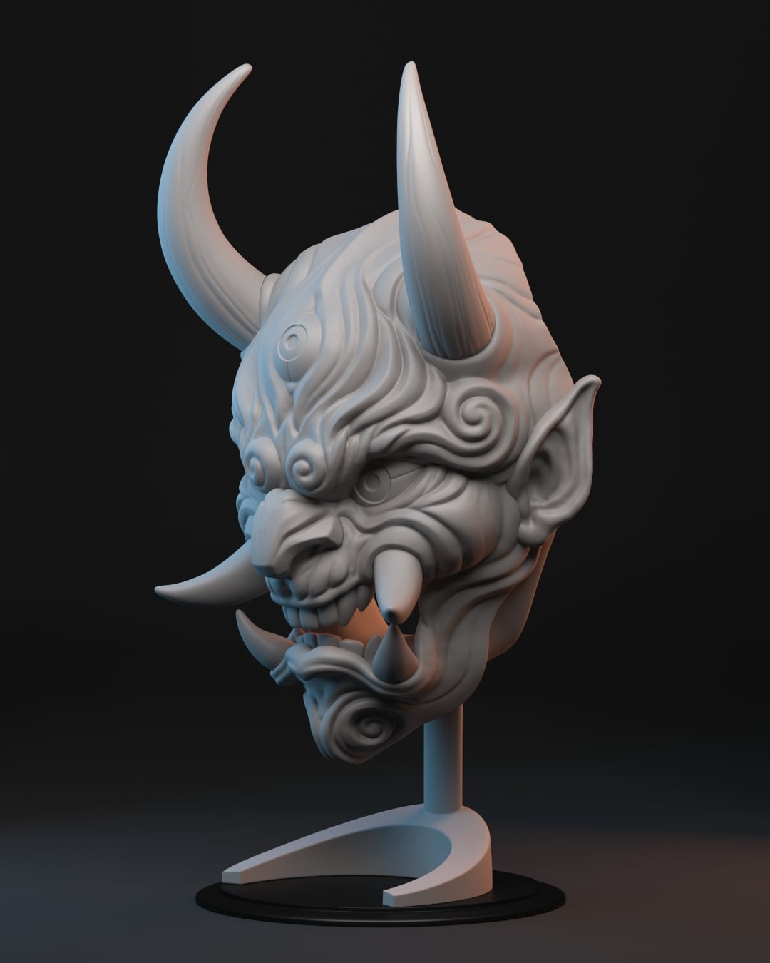 Oni Mask 3d model