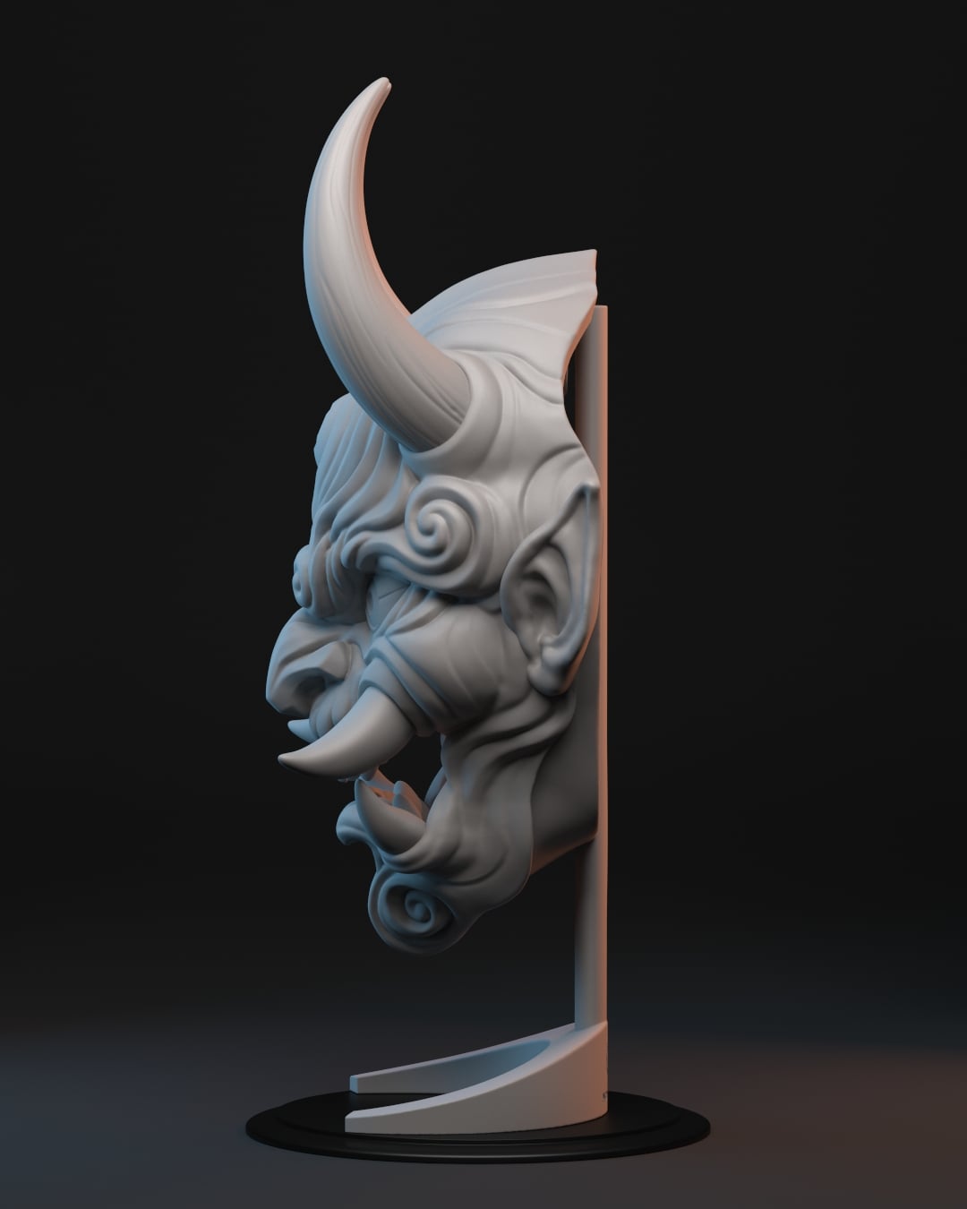 Oni Mask 3d model