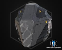 HD2 Null Cipher Helmet - 3D Print Files 3d model