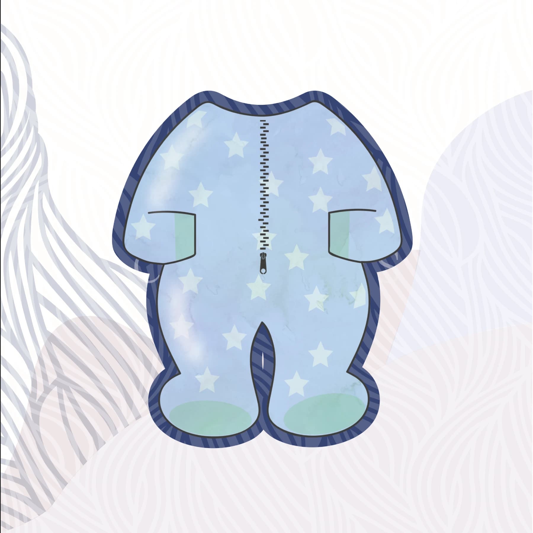 Pijama Baby STL 3d model