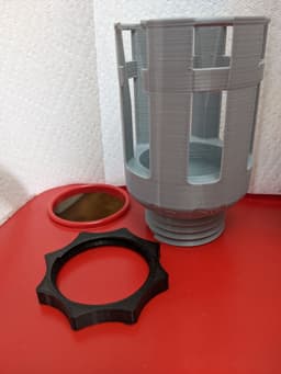 Walker Tray Large Cup Holder 3d model