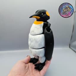 flexi penguin 3d model