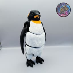 flexi penguin 3d model