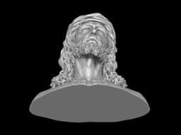 Jesus Christ Realistic Bust 3d model