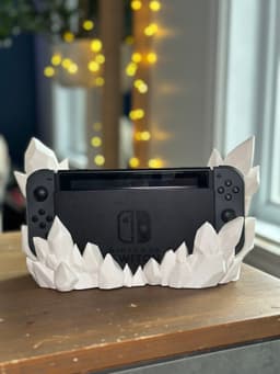 Nintendo Switch Crystal Dock - Classic and OLED Version 3d model
