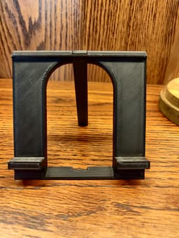 Print-in-Place Display Stand - Parametric 3d model