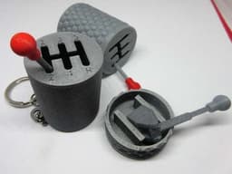 GEAR SHIFT KEYCHAIN / KEYRING- THE ORIGINAL ONE 3d model