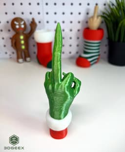 The Grinch Middle Finger 3d model