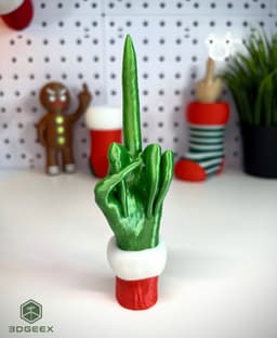The Grinch Middle Finger 3d model