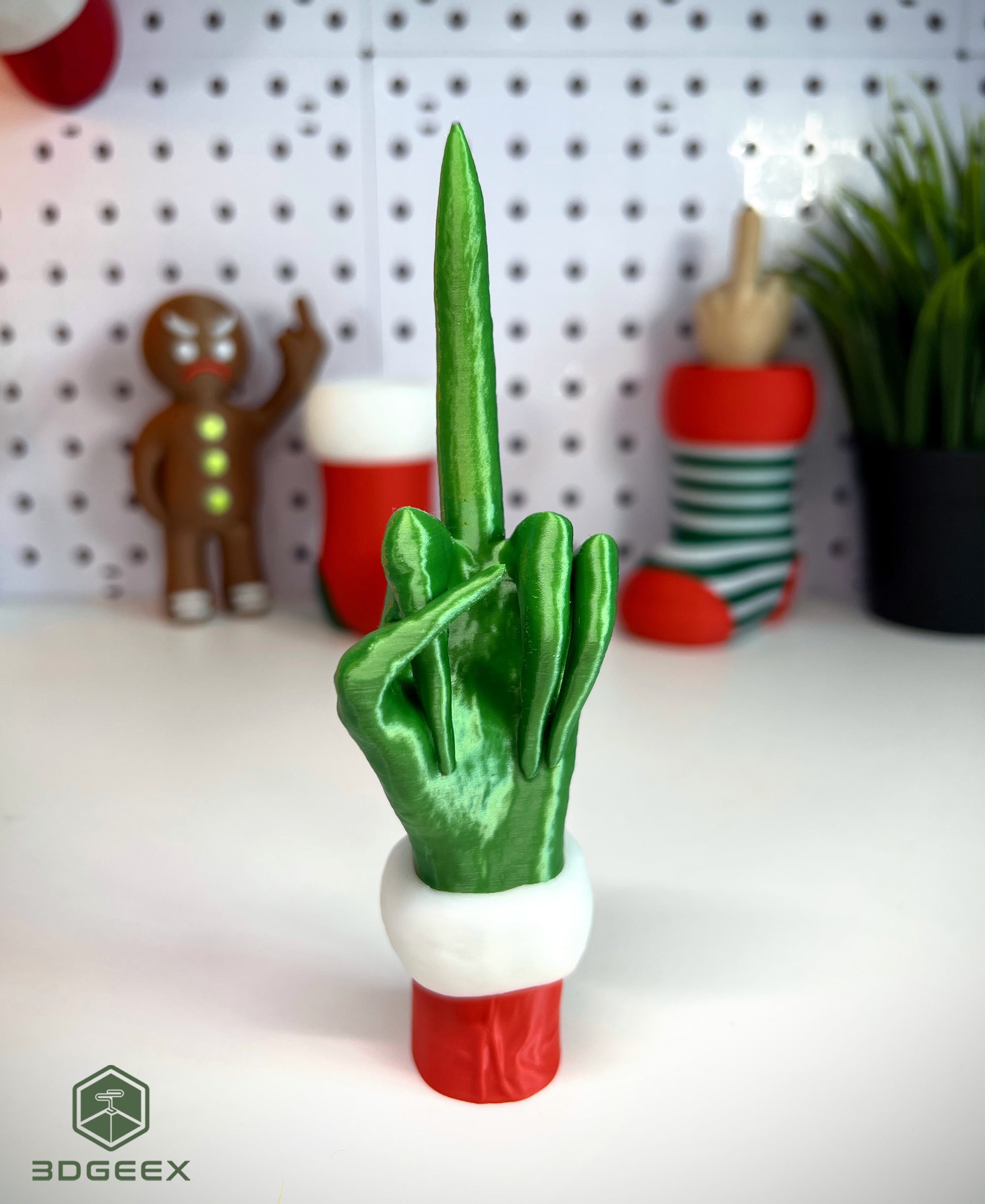 The Grinch Middle Finger 3d model