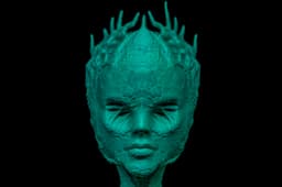 Water Nymph Bust (Pre Supported) 3d model