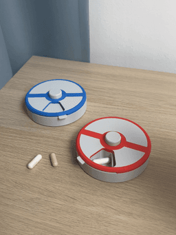 Pill Box | Push & Turn | Pokemon 3d model