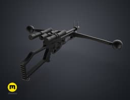 Chewbacca’s bowcaster 3d model