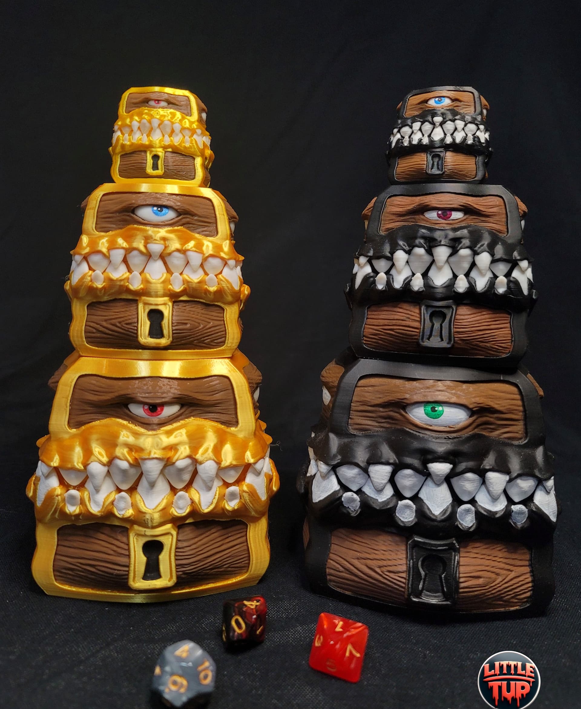 Mimic Box Dice jail 3d model