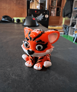 CUTE TIGER 3d model