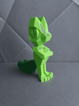 Treecko Low Poly Pokemon 3d model
