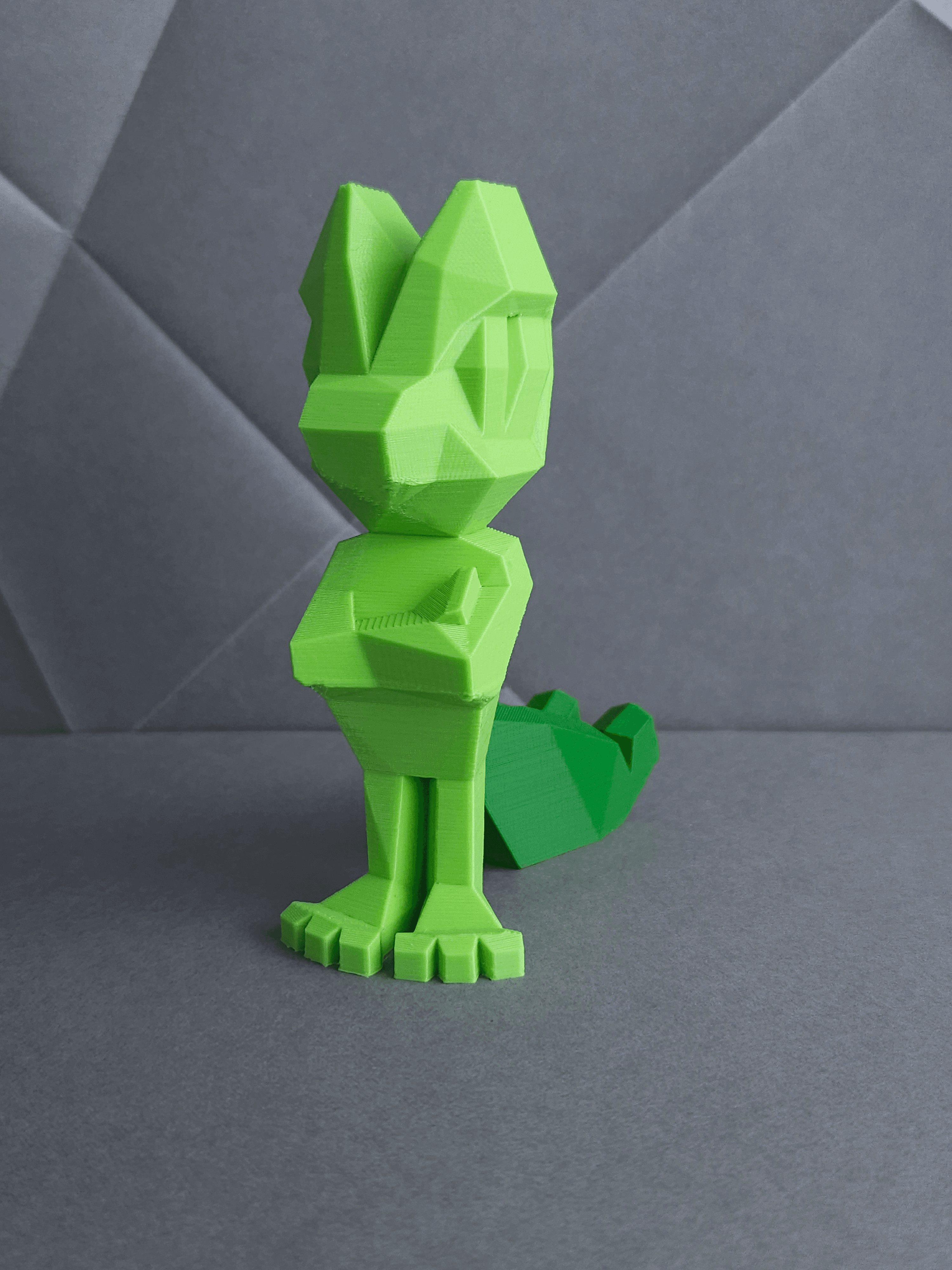 Treecko Low Poly Pokemon 3d model