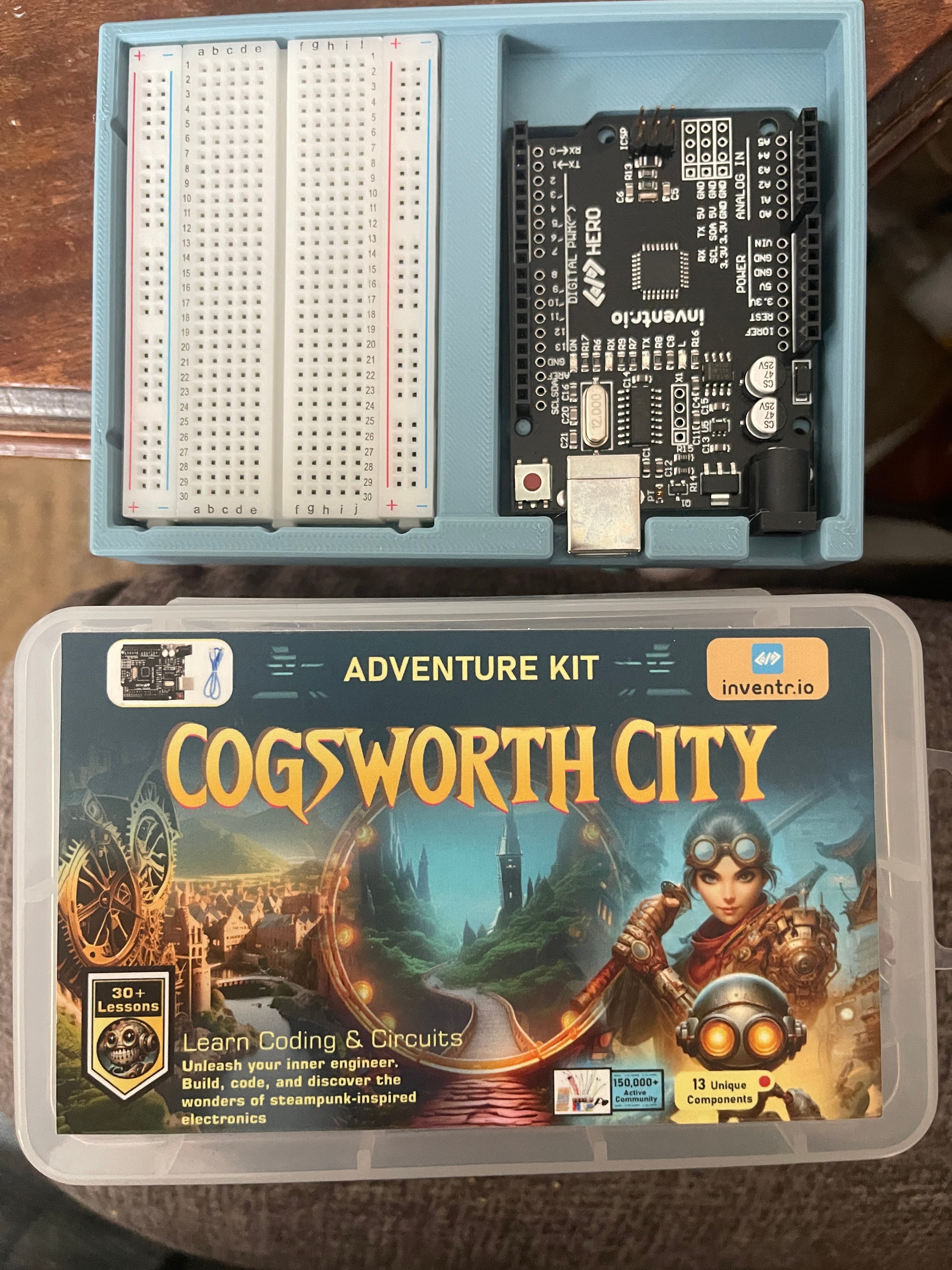 Just downloaded it, sliced it with no changes and hit print. No issues.
Now I’m just waiting for the hardware to be delivered so that I can secure the board.
Printing the cover next.
The cover printed beautifully and fits perfectly.