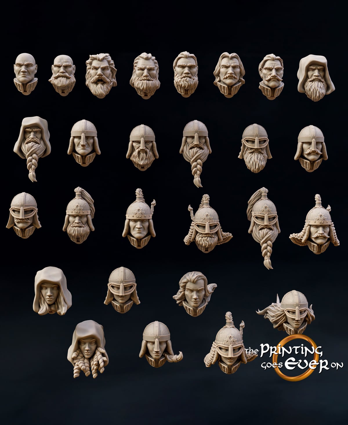 Modular Ridermercia Riders 3d model