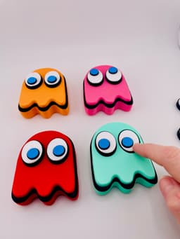 Arcade Game Ghost Clicker 3d model