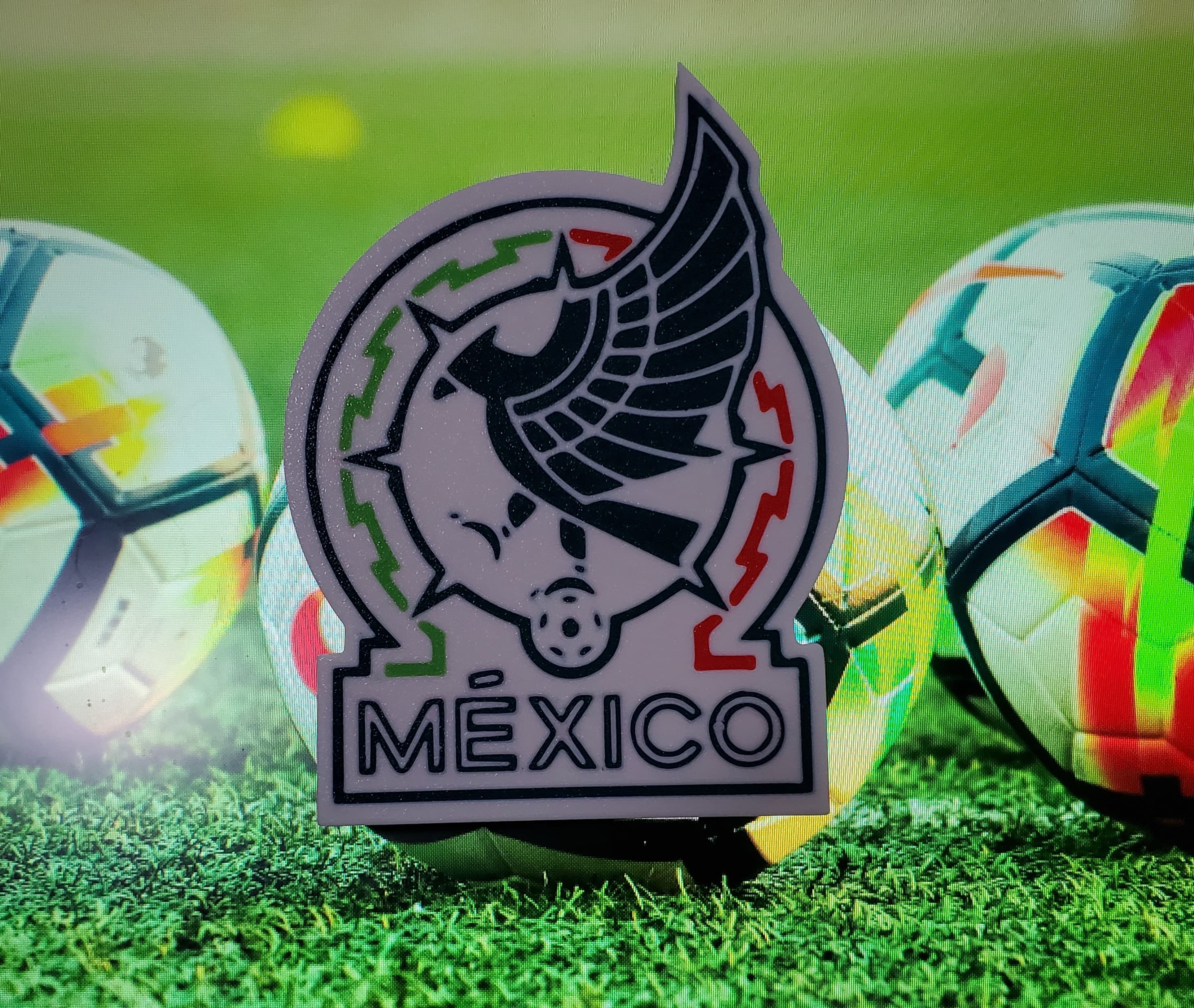 AMS / MMU Mexico National Football Team coaster or plaque 3d model