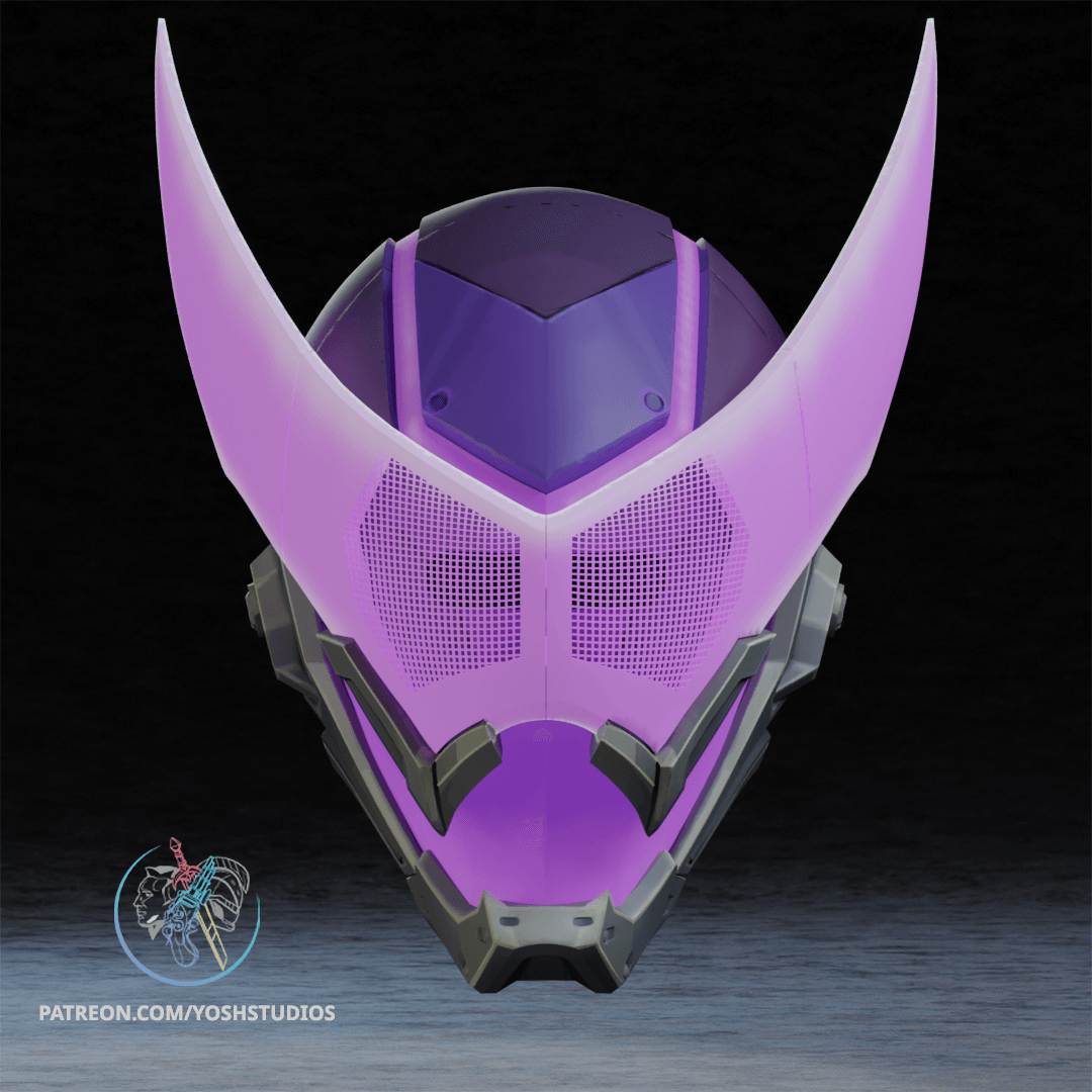 Hawkeye Rivals Helmet 3D Printer File STL 3d model