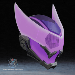 Hawkeye Rivals Helmet 3D Printer File STL 3d model