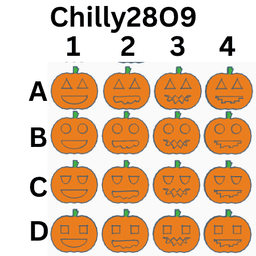 Halloween pumpkin coasters 3d model