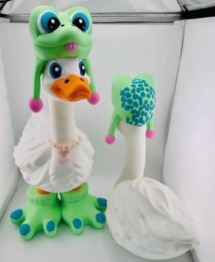 Frog Goose Gear for Porch Goose 3d model