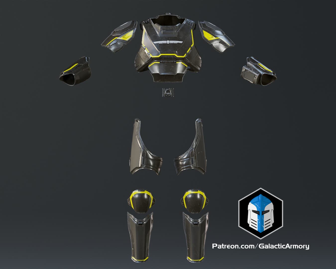 HD2 Armor - B-01 Tactical - 3D Print Files 3d model
