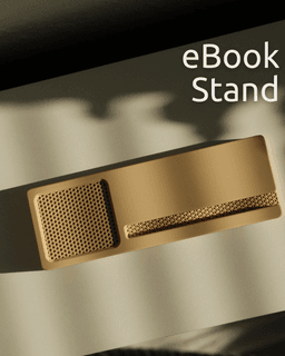 eBook Reader Stand with Tray 3d model