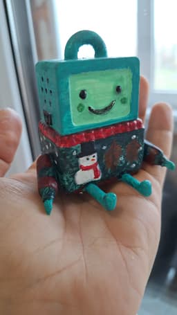 BMO Adventure Time Winter 3d model