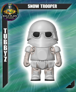 STAR WARS Snow Trooper Multicolor Flexi Print-In-Place 3d model