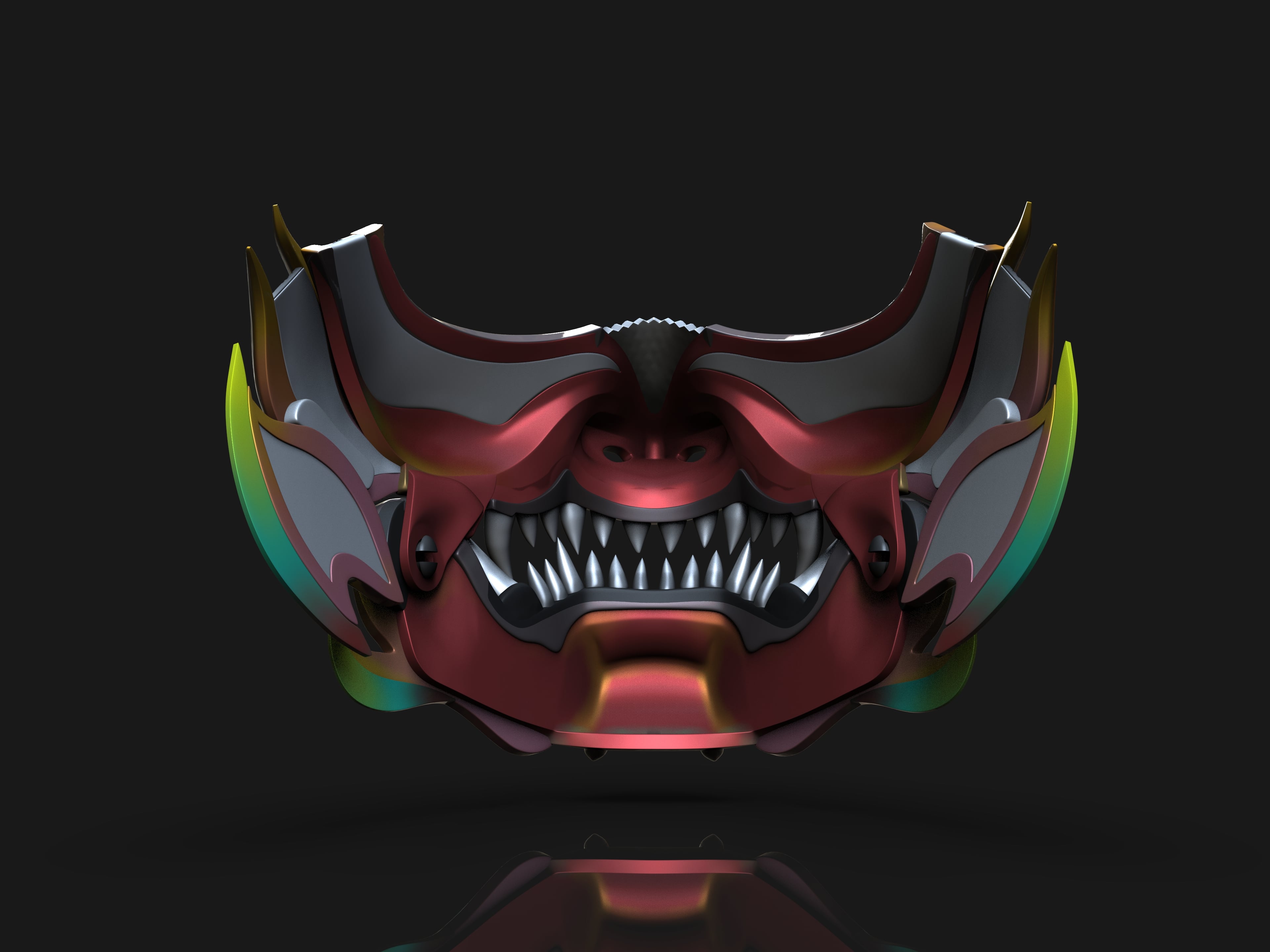 Blade Mempo Mask 3d model