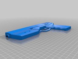 Red Hood Gun 3d model