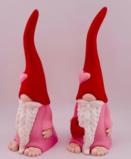 Coat Gnome -Hearts Bare Feet 3d model