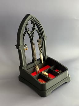 Gothic Shrine Jewelry Organizer 3d model