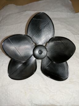 Orchid Brooch 3d model