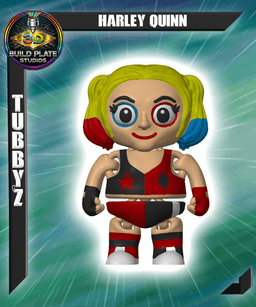 DC Harley Quinn Multicolor Flexi Print-In-Place 3d model